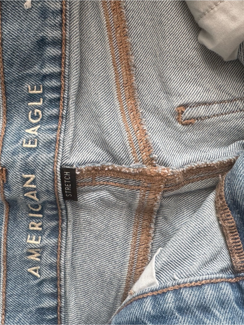 American Eagle Outfitters Light Blue Flare/Wide Leg Jeans